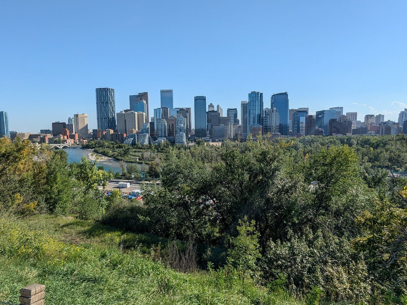 Door installation in St Andrews Heights Calgary