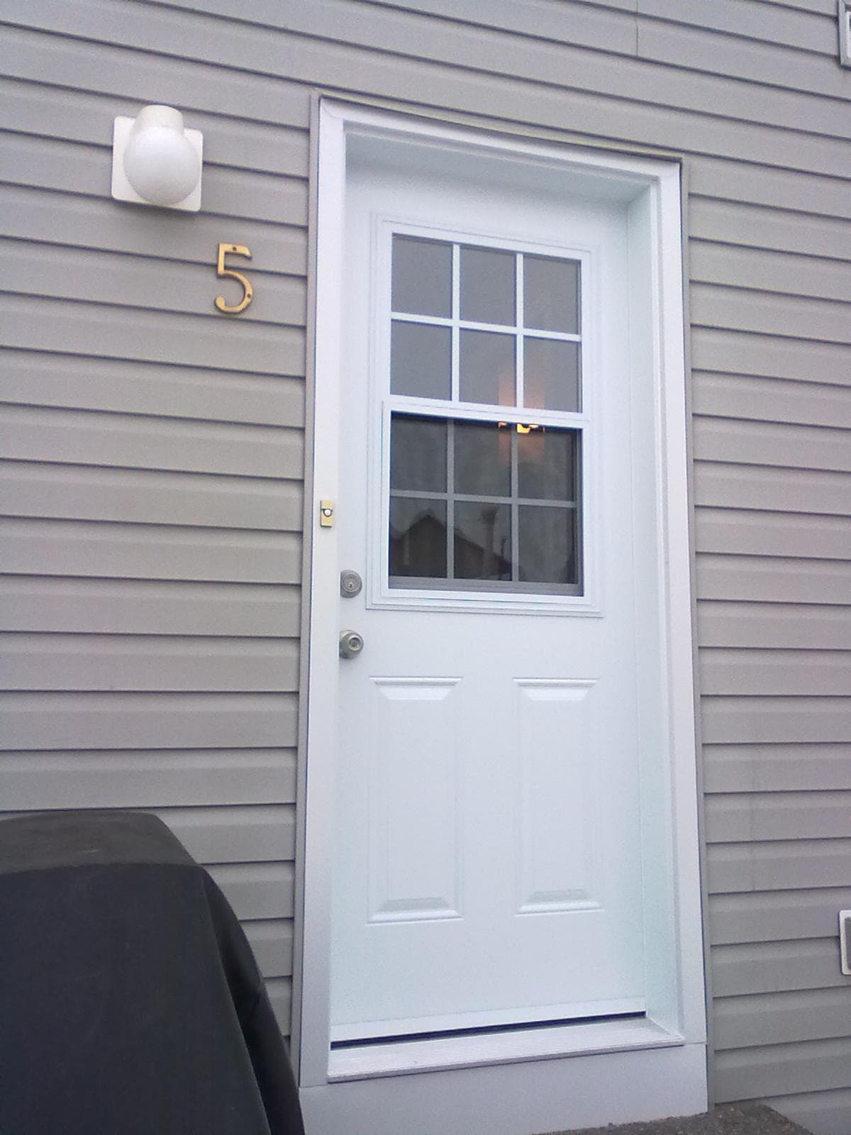 Professional exterior door installation in Calgary - steel, fiberglass, and wood doors